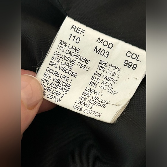 Carven Wool and Cashmere Blend Wool Jacket - Picture 3 of 4